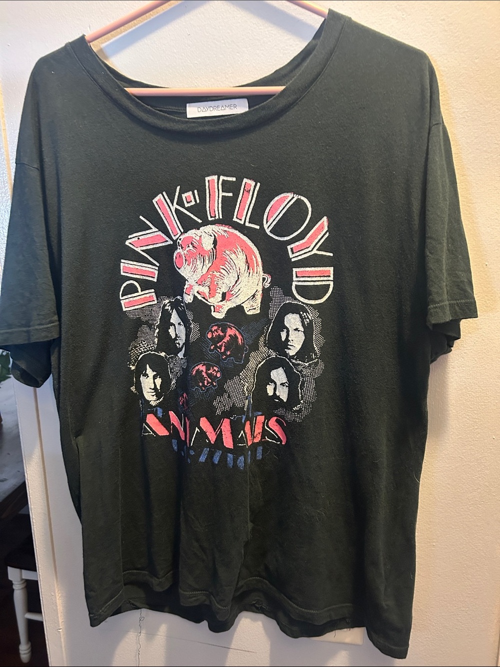 Daydreamer Black Pink Floyd Graphic Tee